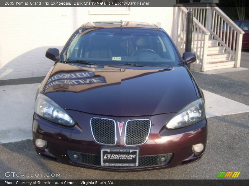 Dark Cherry Metallic / Ebony/Dark Pewter 2005 Pontiac Grand Prix GXP Sedan