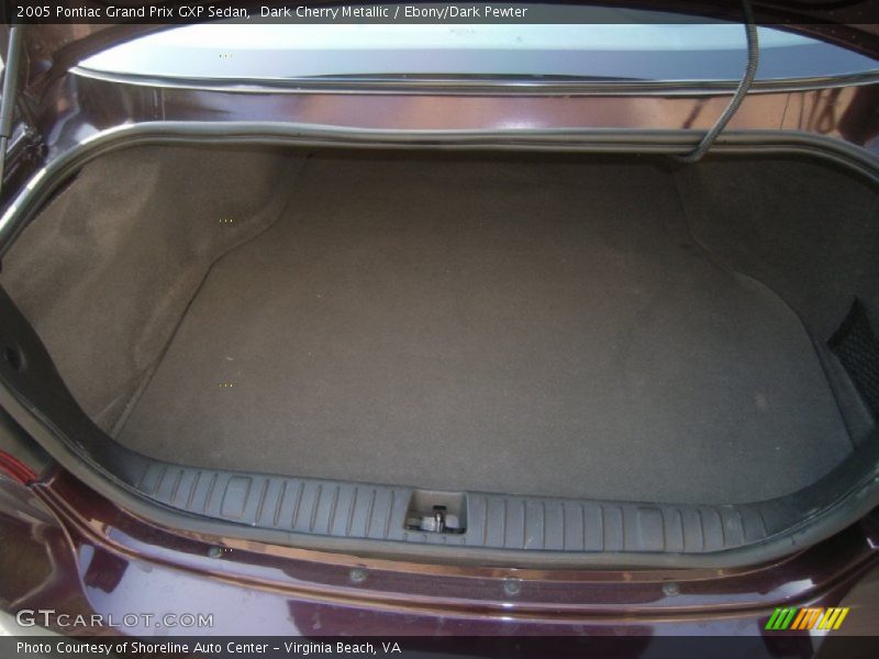 Dark Cherry Metallic / Ebony/Dark Pewter 2005 Pontiac Grand Prix GXP Sedan