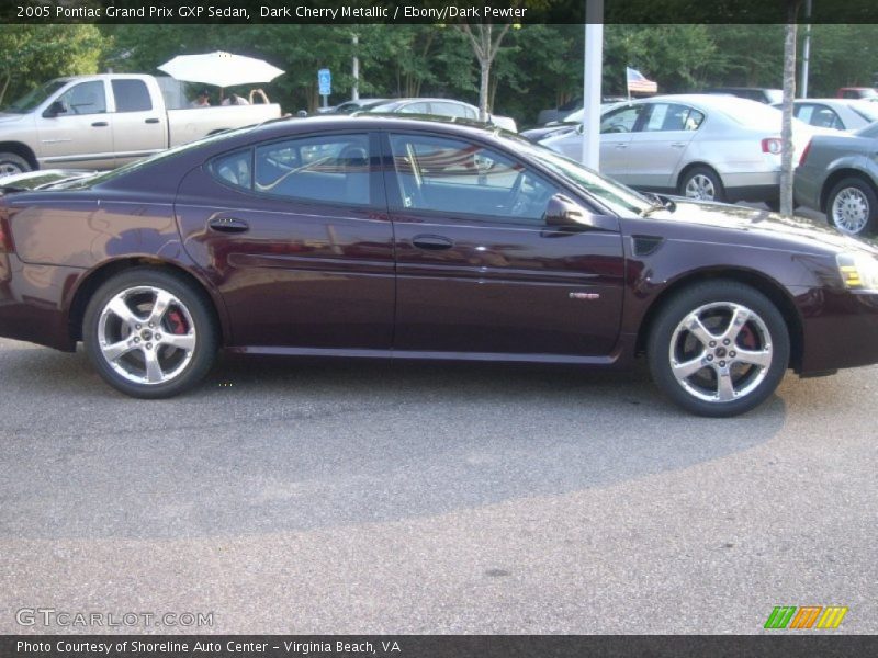 Dark Cherry Metallic / Ebony/Dark Pewter 2005 Pontiac Grand Prix GXP Sedan
