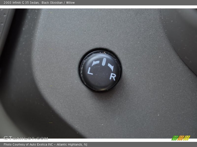 Black Obsidian / Willow 2003 Infiniti G 35 Sedan