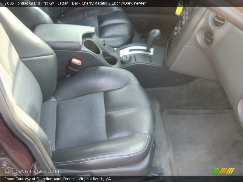 Dark Cherry Metallic / Ebony/Dark Pewter 2005 Pontiac Grand Prix GXP Sedan