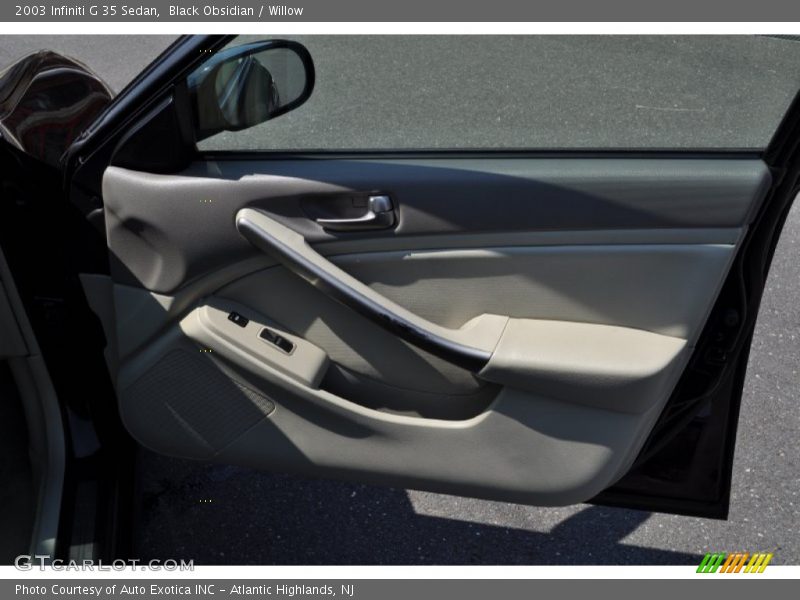 Black Obsidian / Willow 2003 Infiniti G 35 Sedan