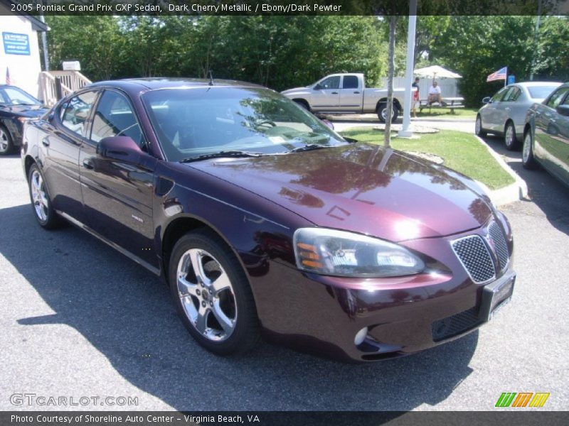 Dark Cherry Metallic / Ebony/Dark Pewter 2005 Pontiac Grand Prix GXP Sedan