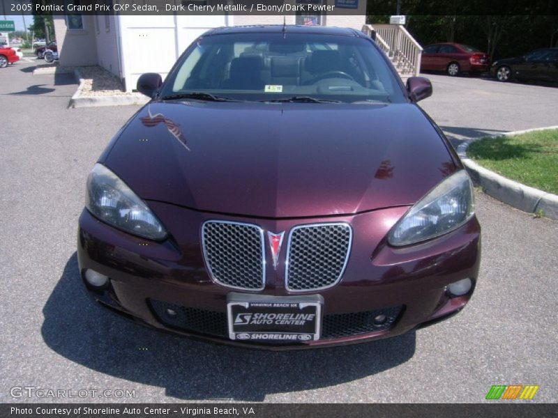 Dark Cherry Metallic / Ebony/Dark Pewter 2005 Pontiac Grand Prix GXP Sedan