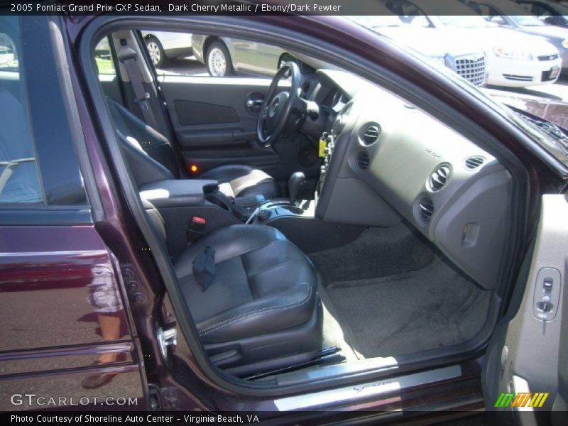 Dark Cherry Metallic / Ebony/Dark Pewter 2005 Pontiac Grand Prix GXP Sedan
