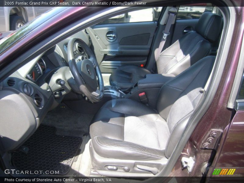 Dark Cherry Metallic / Ebony/Dark Pewter 2005 Pontiac Grand Prix GXP Sedan