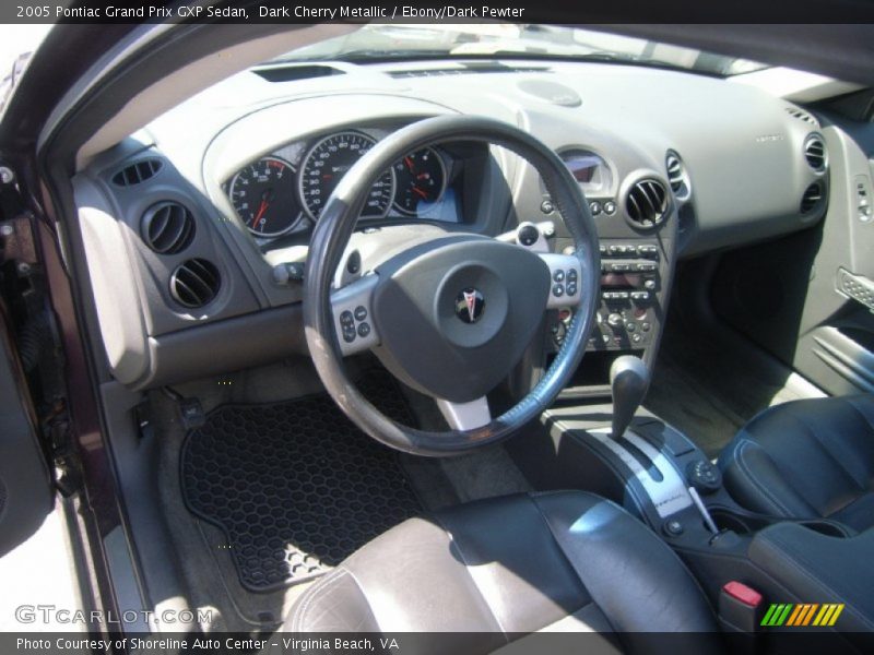 Dark Cherry Metallic / Ebony/Dark Pewter 2005 Pontiac Grand Prix GXP Sedan