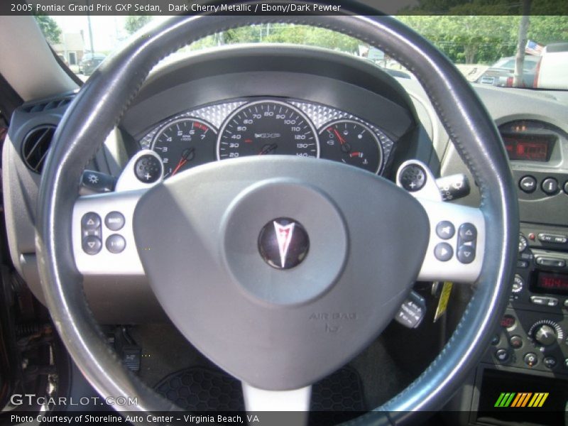 Dark Cherry Metallic / Ebony/Dark Pewter 2005 Pontiac Grand Prix GXP Sedan