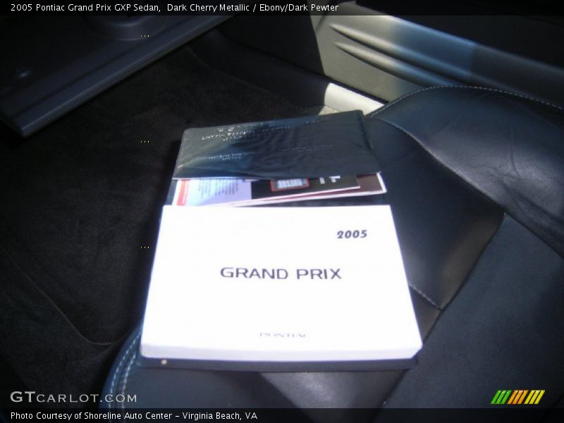 Dark Cherry Metallic / Ebony/Dark Pewter 2005 Pontiac Grand Prix GXP Sedan