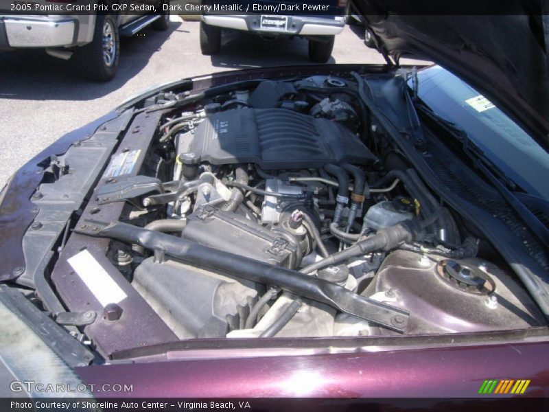 Dark Cherry Metallic / Ebony/Dark Pewter 2005 Pontiac Grand Prix GXP Sedan