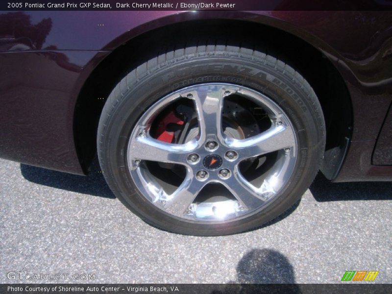 Dark Cherry Metallic / Ebony/Dark Pewter 2005 Pontiac Grand Prix GXP Sedan