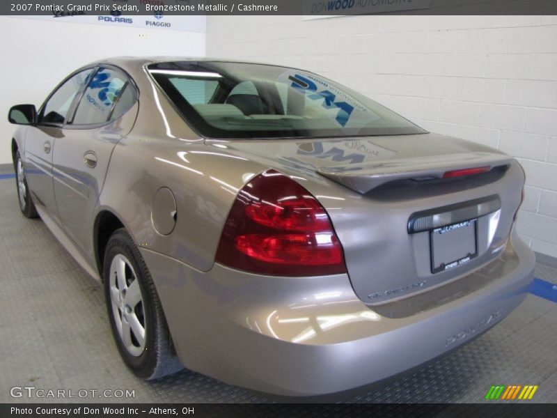Bronzestone Metallic / Cashmere 2007 Pontiac Grand Prix Sedan