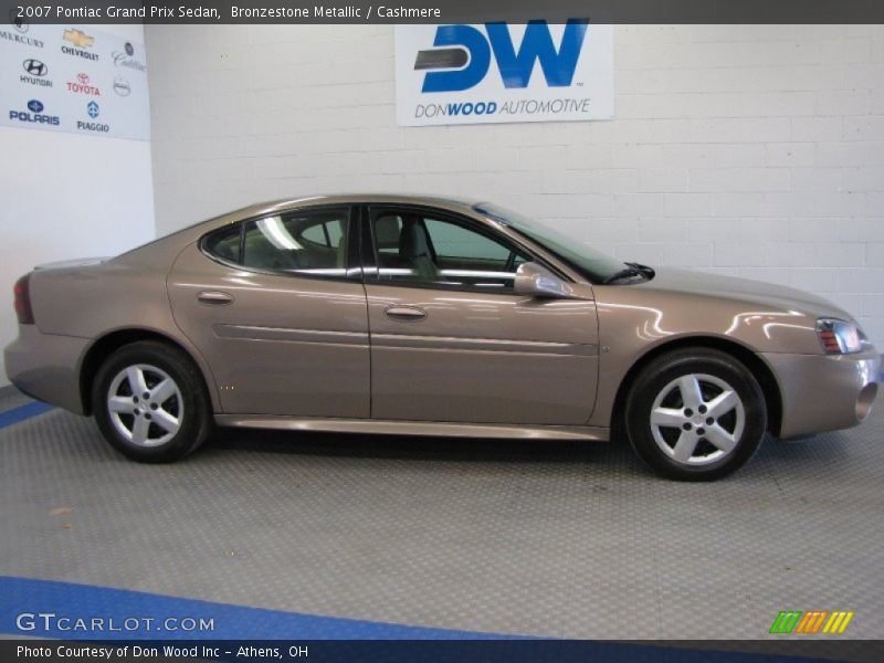 Bronzestone Metallic / Cashmere 2007 Pontiac Grand Prix Sedan