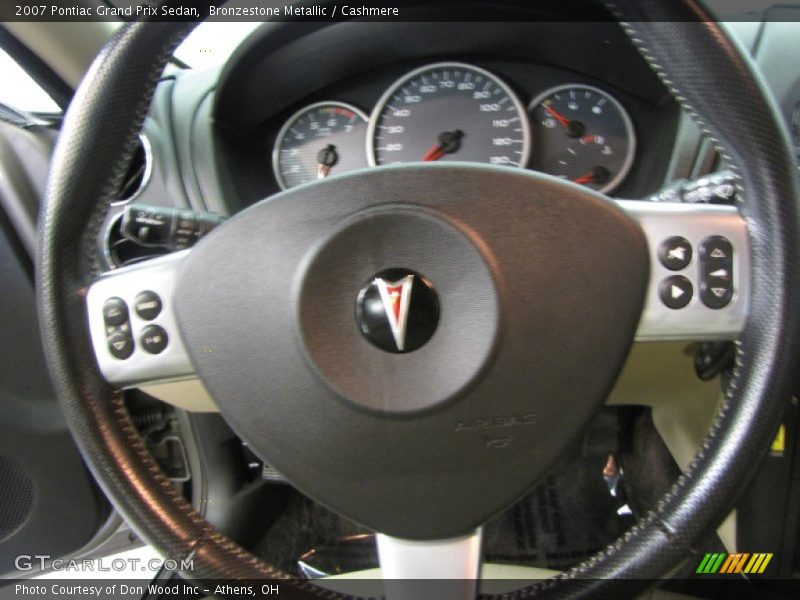 Bronzestone Metallic / Cashmere 2007 Pontiac Grand Prix Sedan