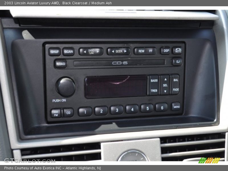 Black Clearcoat / Medium Ash 2003 Lincoln Aviator Luxury AWD