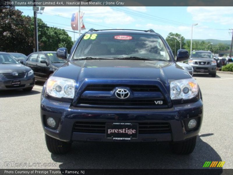 Nautical Blue Metallic / Stone Gray 2008 Toyota 4Runner Limited 4x4