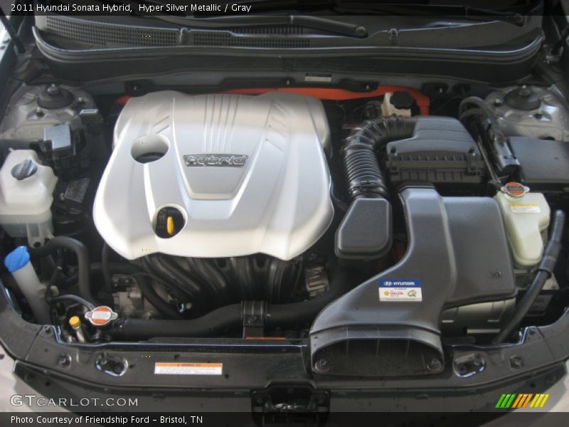 2011 Sonata Hybrid Engine - 2.4 Liter h DOHC 16-Valve D-CVVT 4 Cylinder Gasoline/Electric Hybrid