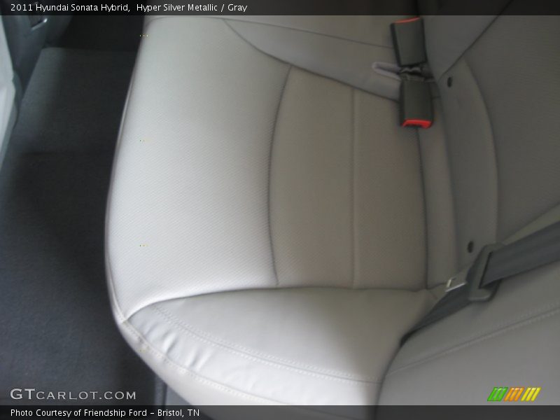 Hyper Silver Metallic / Gray 2011 Hyundai Sonata Hybrid