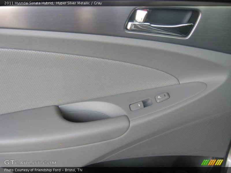 Hyper Silver Metallic / Gray 2011 Hyundai Sonata Hybrid