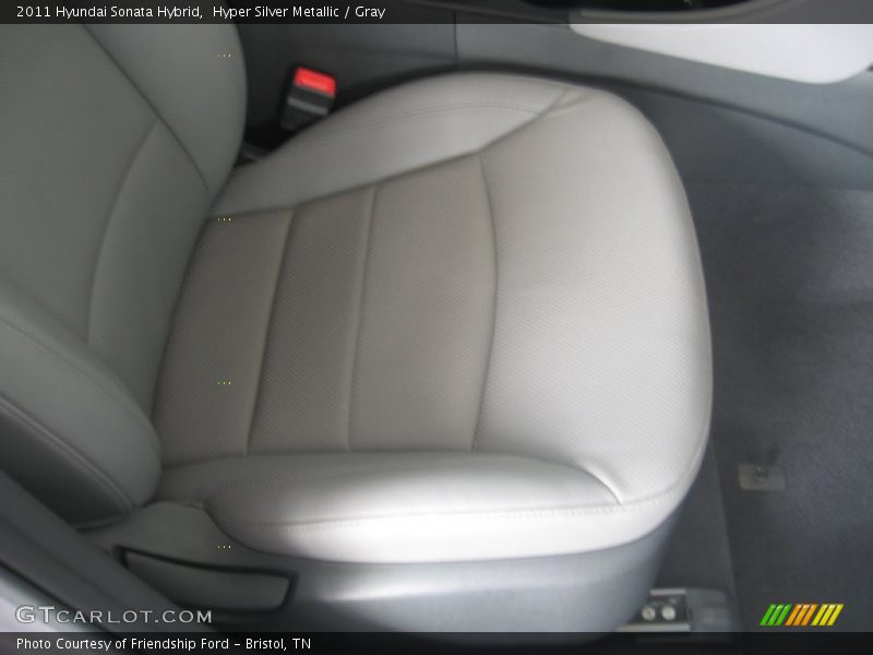 Hyper Silver Metallic / Gray 2011 Hyundai Sonata Hybrid