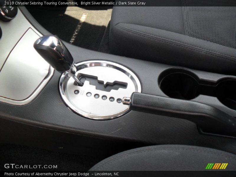 Bright Silver Metallic / Dark Slate Gray 2010 Chrysler Sebring Touring Convertible