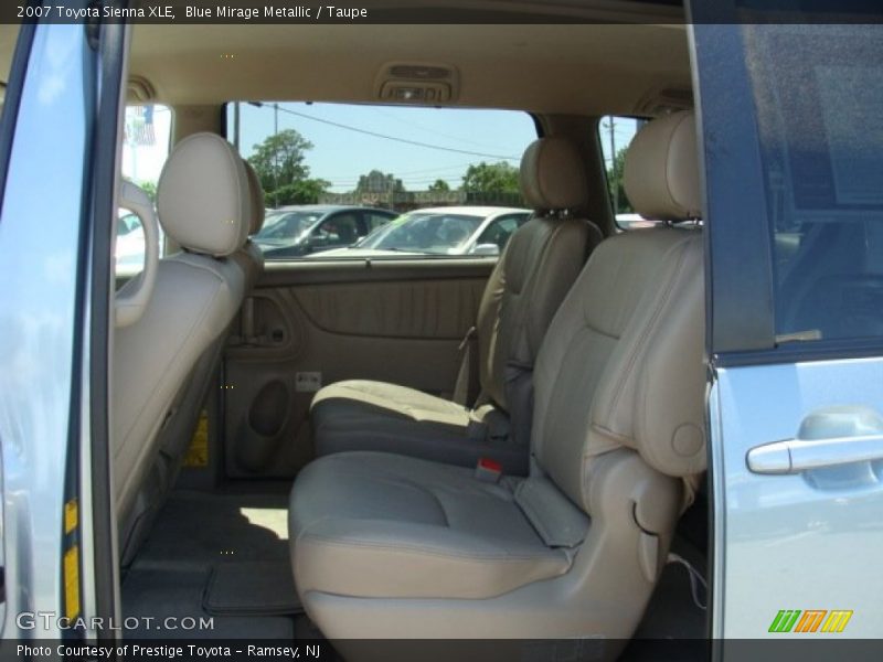 Blue Mirage Metallic / Taupe 2007 Toyota Sienna XLE