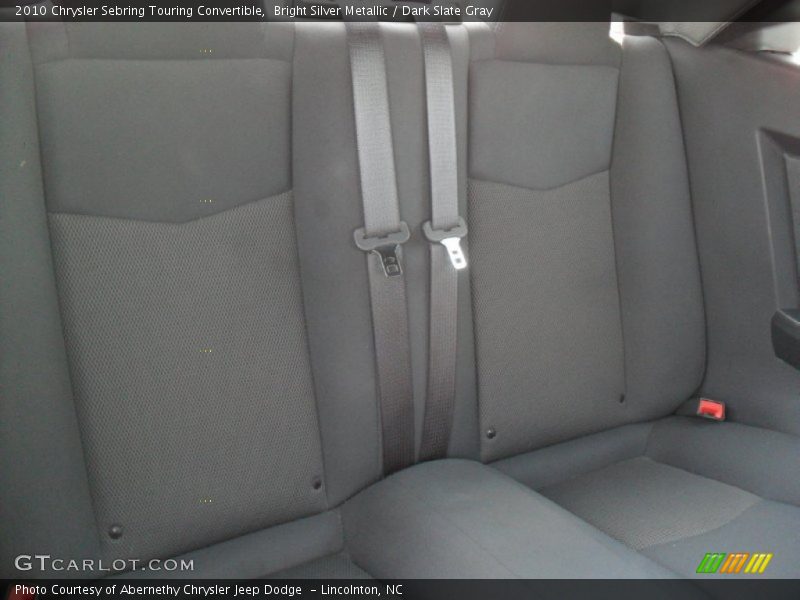 Bright Silver Metallic / Dark Slate Gray 2010 Chrysler Sebring Touring Convertible