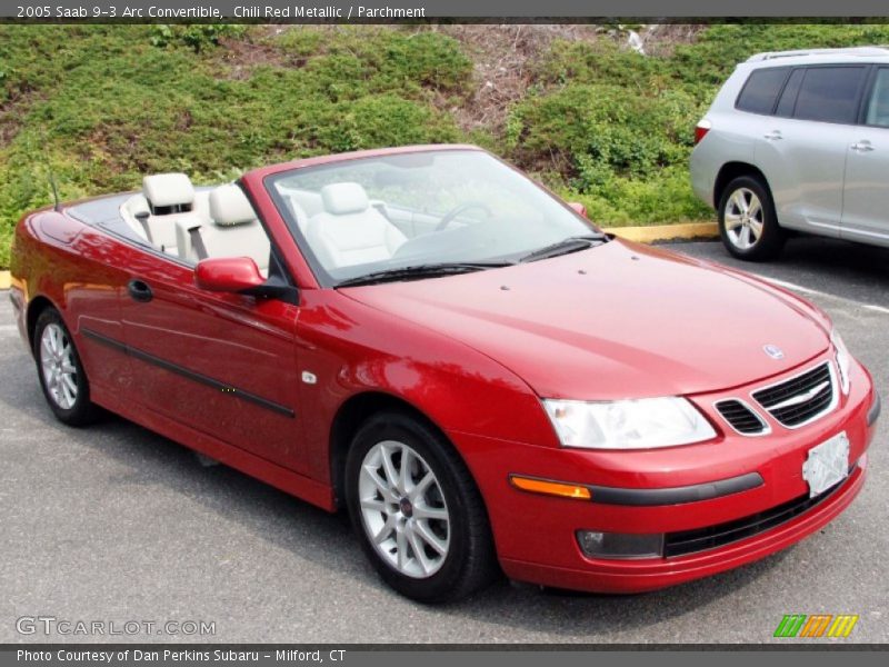 Front 3/4 View of 2005 9-3 Arc Convertible
