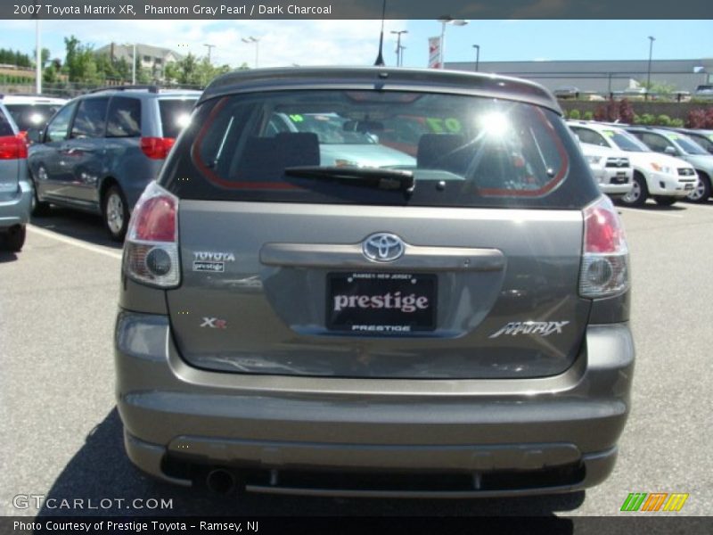 Phantom Gray Pearl / Dark Charcoal 2007 Toyota Matrix XR
