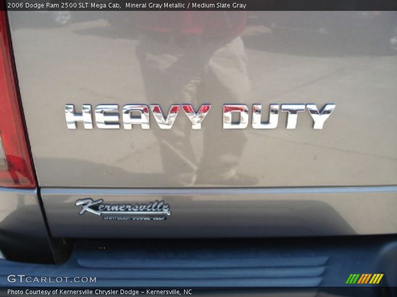 Mineral Gray Metallic / Medium Slate Gray 2006 Dodge Ram 2500 SLT Mega Cab