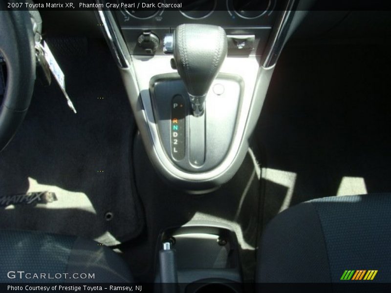Phantom Gray Pearl / Dark Charcoal 2007 Toyota Matrix XR