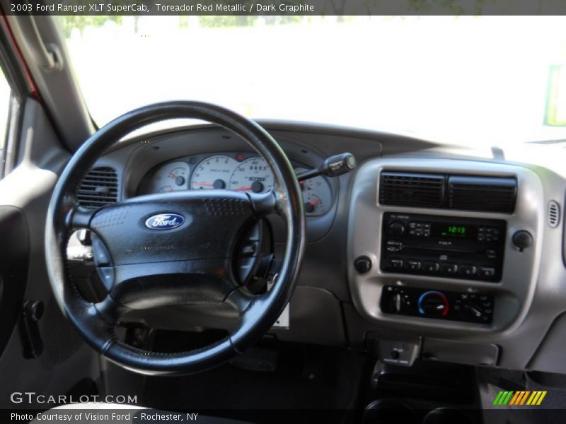 Toreador Red Metallic / Dark Graphite 2003 Ford Ranger XLT SuperCab