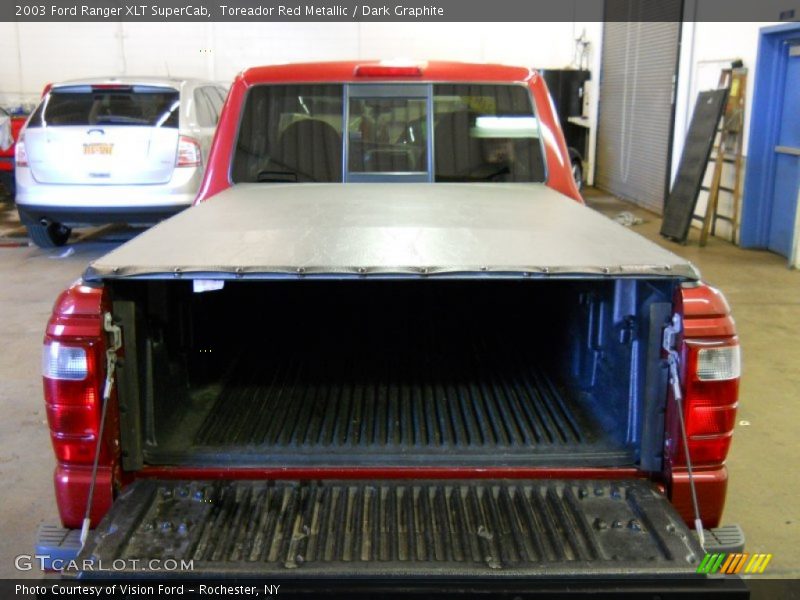 Toreador Red Metallic / Dark Graphite 2003 Ford Ranger XLT SuperCab