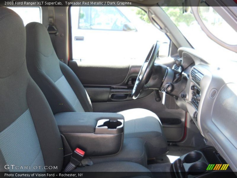 Toreador Red Metallic / Dark Graphite 2003 Ford Ranger XLT SuperCab