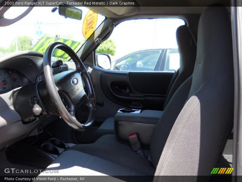 Toreador Red Metallic / Dark Graphite 2003 Ford Ranger XLT SuperCab
