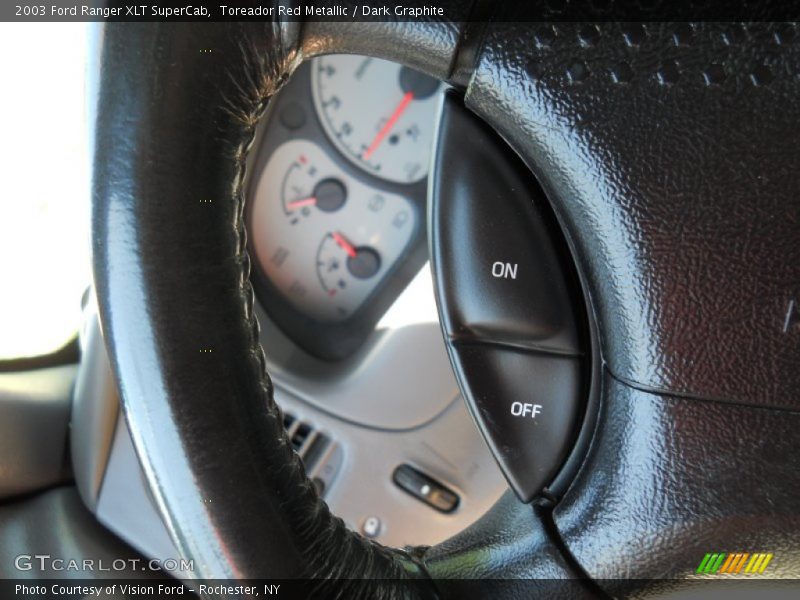 Toreador Red Metallic / Dark Graphite 2003 Ford Ranger XLT SuperCab