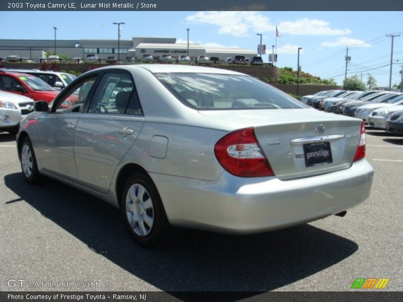 Lunar Mist Metallic / Stone 2003 Toyota Camry LE