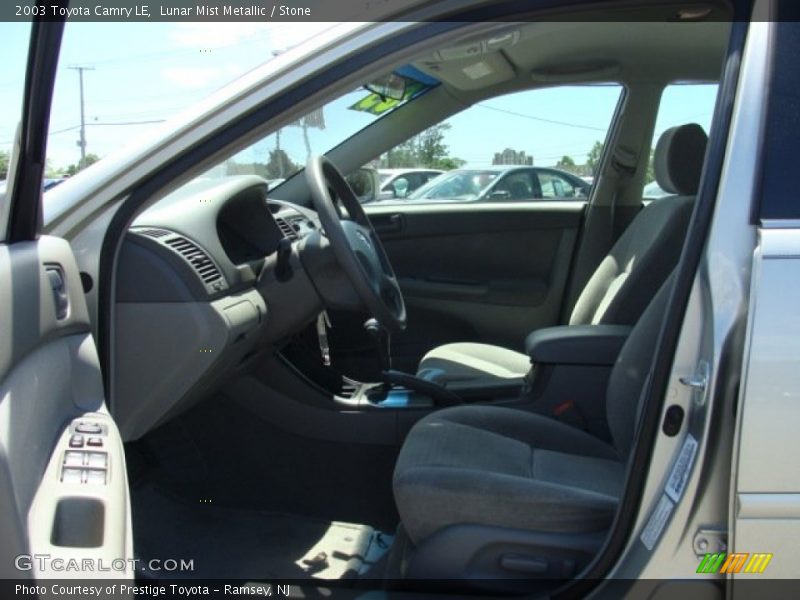 Lunar Mist Metallic / Stone 2003 Toyota Camry LE
