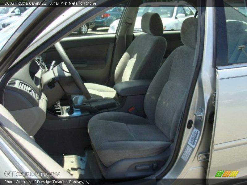 Lunar Mist Metallic / Stone 2003 Toyota Camry LE