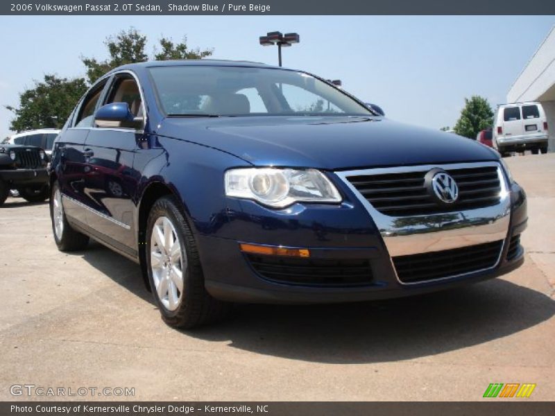 Shadow Blue / Pure Beige 2006 Volkswagen Passat 2.0T Sedan