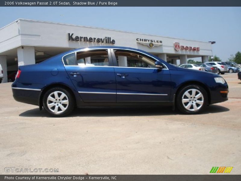 Shadow Blue / Pure Beige 2006 Volkswagen Passat 2.0T Sedan