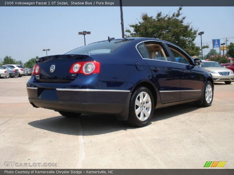 Shadow Blue / Pure Beige 2006 Volkswagen Passat 2.0T Sedan