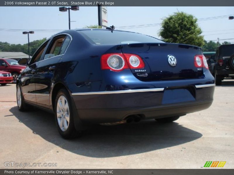 Shadow Blue / Pure Beige 2006 Volkswagen Passat 2.0T Sedan