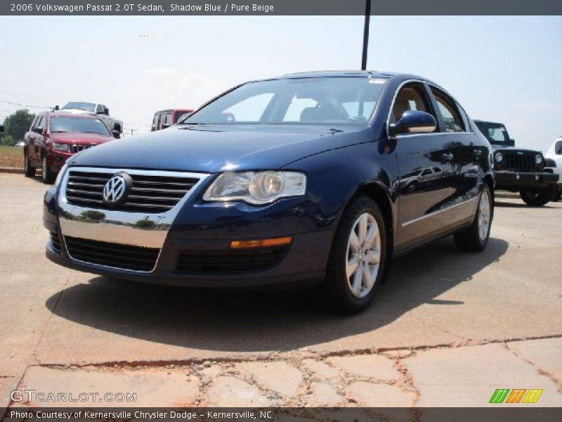 Shadow Blue / Pure Beige 2006 Volkswagen Passat 2.0T Sedan
