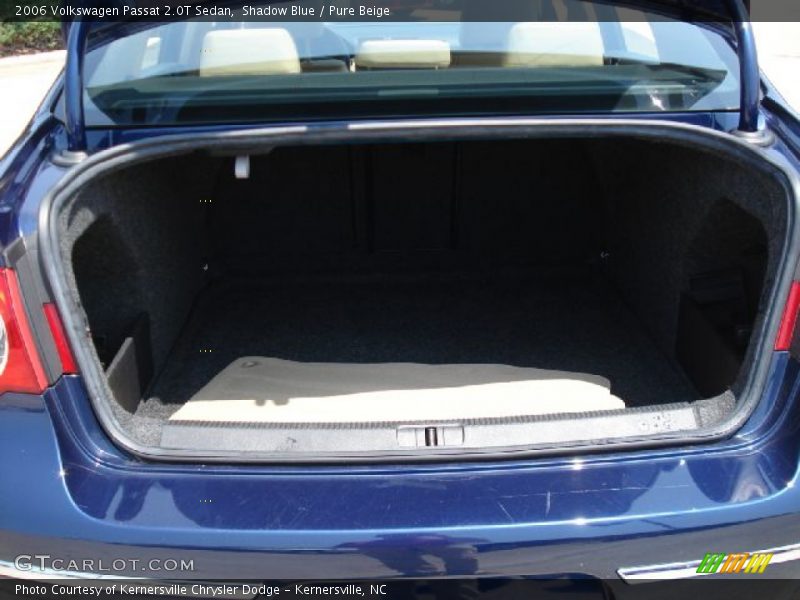Shadow Blue / Pure Beige 2006 Volkswagen Passat 2.0T Sedan