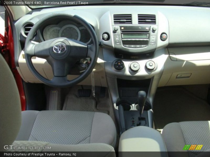 Barcelona Red Pearl / Taupe 2008 Toyota RAV4 4WD