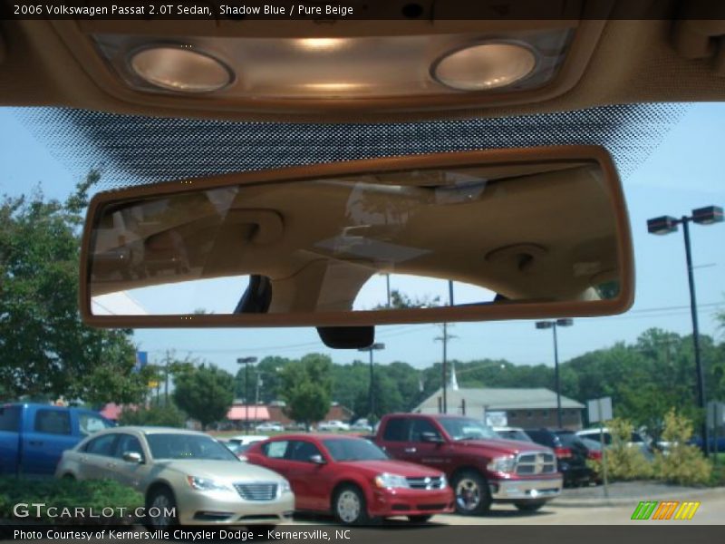 Shadow Blue / Pure Beige 2006 Volkswagen Passat 2.0T Sedan