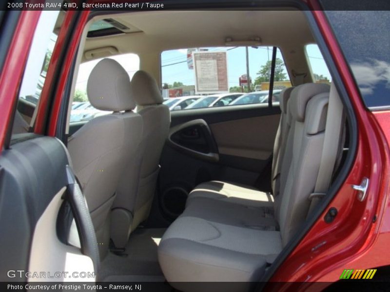 Barcelona Red Pearl / Taupe 2008 Toyota RAV4 4WD