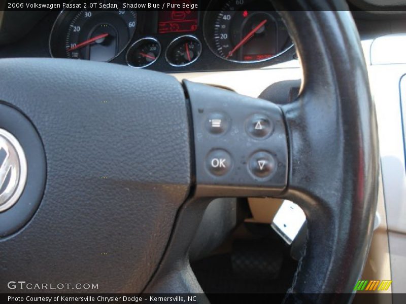 Shadow Blue / Pure Beige 2006 Volkswagen Passat 2.0T Sedan