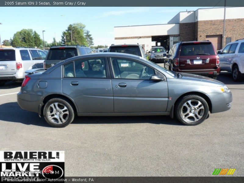 Storm Gray / Gray 2005 Saturn ION 3 Sedan